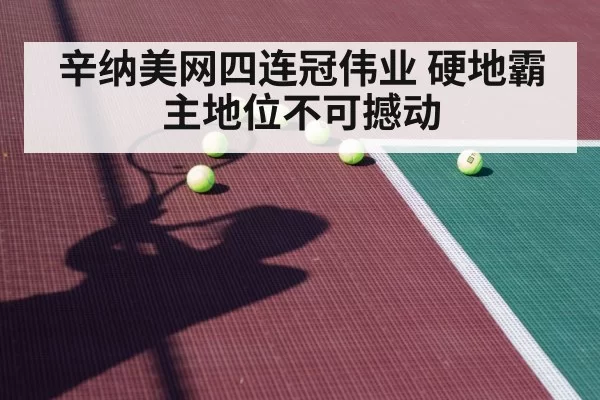 辛纳美网四连冠伟业 硬地霸主地位不可撼动